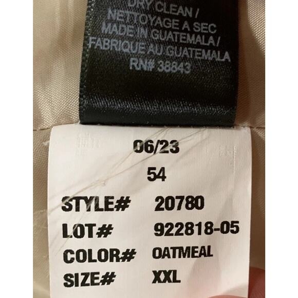 Sam Edelman Faux Fur Notch Collar Single-Breasted Women's XXL Long Jacket - Picture 8 of 15